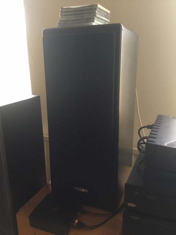 Philips FB815 speakers, 2x150 Watt, izgs. KOOPJE!, Audio, Tv en Foto, Luidsprekers, Zo goed als nieuw, Front, Rear of Stereo speakers