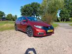 Honda Civic 1.6D 88KW Tourer 2014 Rood, Voorwielaandrijving, Euro 5, Stof, Zwart