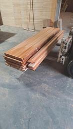 Oude grenen panelen, Doe-het-zelf en Verbouw, Hout en Planken, Ophalen, Gebruikt, Minder dan 25 mm, Grenen