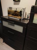Ladekast met aquarium, Ophalen, Overige materialen, Minder dan 50 cm, Gebruikt