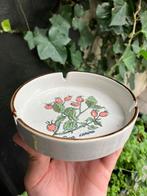 Antieke brocante vintage asbak rosa camima, Ophalen of Verzenden