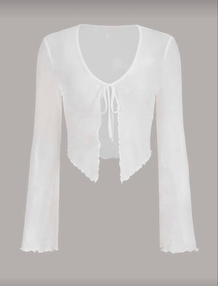 new withe shein bluose., Kleding | Dames, Blouses en Tunieken, Nieuw, Wit, Ophalen of Verzenden