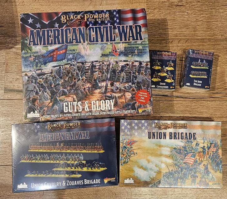 Warlord epic battles american civil war LOT, Hobby en Vrije tijd, Wargaming, Nieuw, Historisch, Figuurtje(s), Verzenden