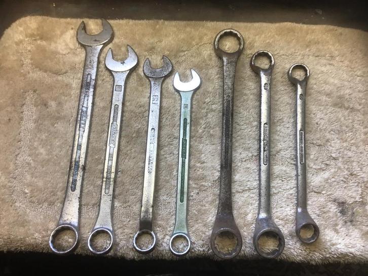 Steek - Ring Sleutels, Doe-het-zelf en Verbouw, Gereedschap | Handgereedschap, Gebruikt, Ophalen