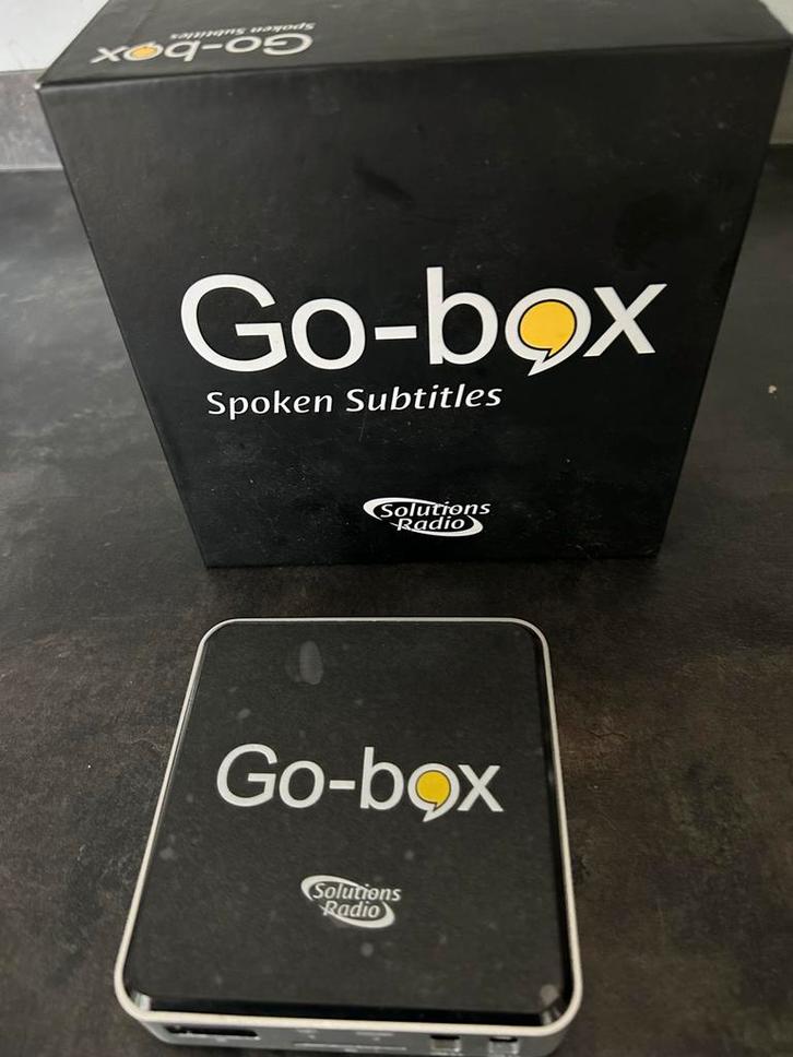 Go-box Spoken Subtitles Decoder, Audio, Tv en Foto, Decoders en Harddiskrecorders, Gebruikt, Decoder, Ophalen of Verzenden