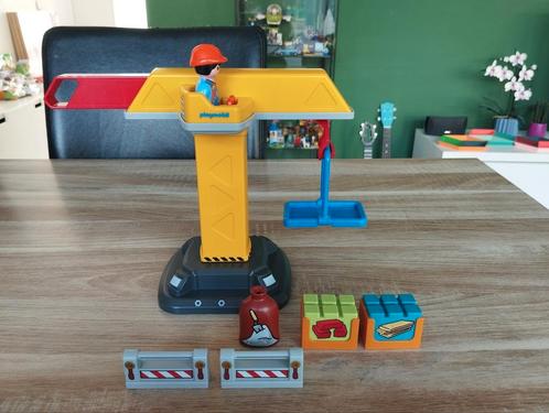 Playmobil 123 Bouwkraan 70165, Kinderen en Baby's, Speelgoed | Playmobil, Nieuw, Ophalen of Verzenden