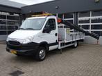 Iveco Daily 50C14G 136pk Cng / Benzine PTO Kraan Palfinger P, Auto's, Bestelauto's, Automaat, Euro 5, Gebruikt, 3560 kg