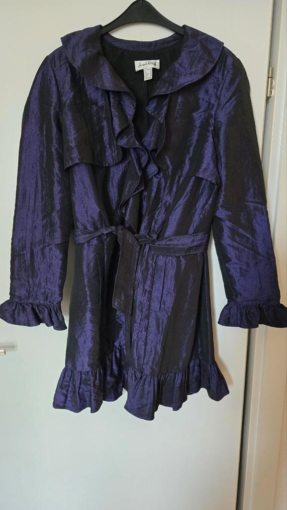 Joseph Ribkoff Paars Metallic Jasje - Maat 44, Kleding | Dames, Jasjes, Kostuums en Pakken, Nieuw, Maat 42/44 (L), Paars, Ophalen of Verzenden