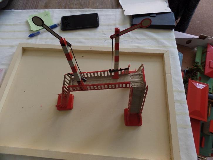 Seinpaal , Hobby en Vrije tijd, Modeltreinen | Overige schalen, Gebruikt, Brug, Tunnel of Gebouw, Gelijkstroom of Wisselstroom