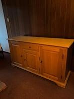 Houten dressoir kast, Ophalen, 150 tot 200 cm, Landelijk, Met deur(en)