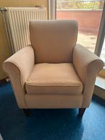 Beige fauteuil, Huis en Inrichting, Ophalen, Gebruikt, Klassiek, 75 tot 100 cm