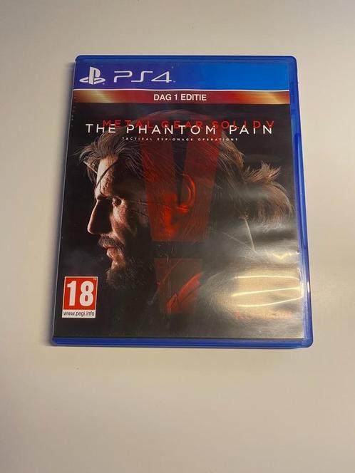 PS4 Game - Metal Gear Solid V: The Phantom Pain [Day One Edi, Spelcomputers en Games, Games | Sony PlayStation 4, Zo goed als nieuw
