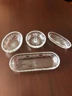 Kristallen kaptafel set sieraden set, Antiek en Kunst, Antiek | Glas en Kristal, Ophalen of Verzenden