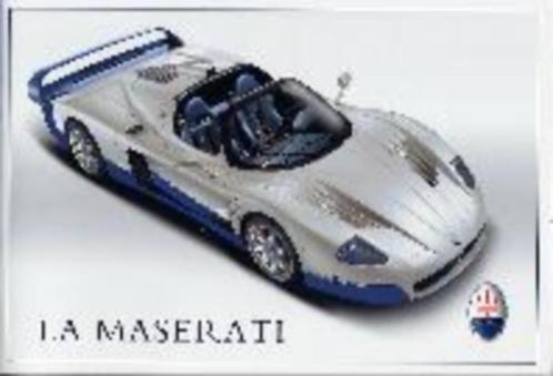 Maserati range incl Coupe en MC12 brochure/auto folder '04, Boeken, Auto's | Folders en Tijdschriften, Verzenden