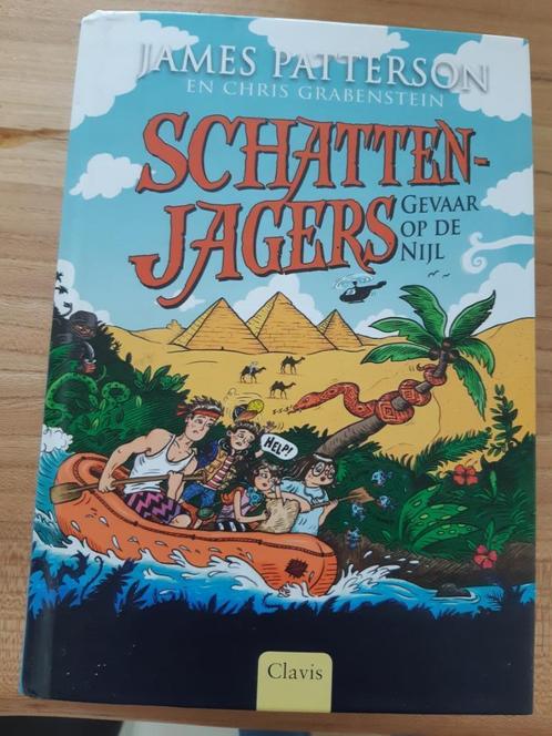 James Patterson - Schattenjagers - gevaar op de nijl, Boeken, Kinderboeken | Jeugd | 10 tot 12 jaar, Zo goed als nieuw, Fictie