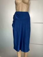F1036 NIEUW Susskind: maat L=42 rok jersey blauw rokje, Blauw, Maat 42/44 (L), Nieuw, Ophalen of Verzenden