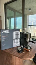 De'Longhi Dedica Espressomachine + extra accessoires, Afneembaar waterreservoir, Espresso apparaat, Nieuw, Gemalen koffie