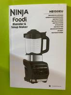 Ninja Foodi Blender en Soepmaker, 1 tot 2 liter, Ophalen of Verzenden, Zo goed als nieuw, 3 snelheden of meer