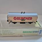 Minitrix 13885 Koelwagen NS Gulpener Ibs, Ophalen of Verzenden, Wagon, NS