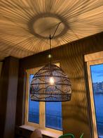 HKliving Wicker hanglamp, zwart riet. Medium, Ophalen, Overige materialen, Gebruikt, 50 tot 75 cm