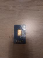 Goudbaar pamp 10 gram, Postzegels en Munten, Edelmetalen en Baren, Ophalen of Verzenden, Goud