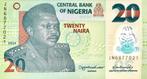 20 Naira Nigeria 2024 Bankbiljet UNC #NG3c, Ophalen of Verzenden, Nigeria, Los biljet