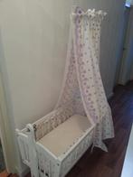 Wieg incl. bekleding en nieuwe matras, Ophalen, Zo goed als nieuw, Wieg