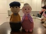 Gehaakte opa en oma Pensioen Jubileum 50 jaar getrouwd Feest, Ophalen of Verzenden, Nieuw, Haken