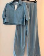 Dames kleding set maat 36/38, Kleding | Dames, Blauw, Ophalen of Verzenden, Zo goed als nieuw, Knielengte