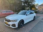 BMW 3-Serie 320i 184pk Aut 2020 Wit pano M-pakket, Auto's, 1998 cc, Achterwielaandrijving, 4 cilinders, Wit