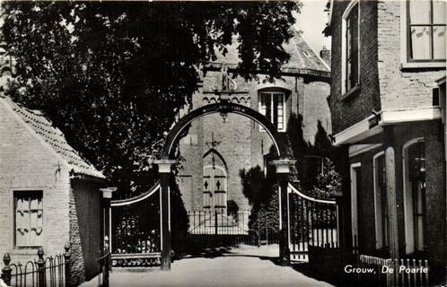 Grouw, De Poarte - 1969 gelopen, Verzamelen, Ansichtkaarten | Nederland, Gelopen, Overijssel, 1960 tot 1980, Ophalen of Verzenden