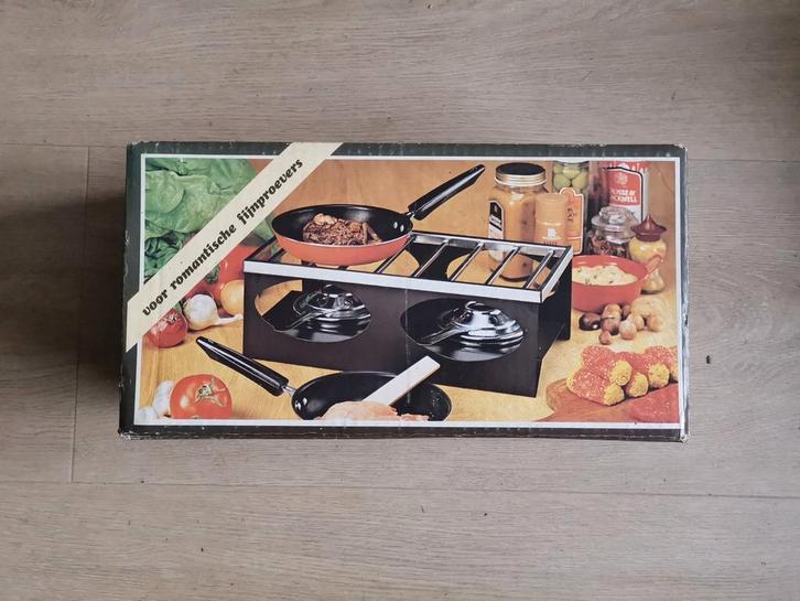 Vintage gourmet set, Huis en Inrichting, Keuken | Keukenbenodigdheden, Gebruikt, Ophalen of Verzenden