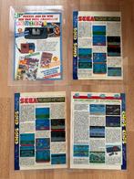 Posters a4 sega advertenties game gear, arcade, mega drive, Rechthoekig Staand, Nieuw, Ophalen of Verzenden, A1 t/m A3