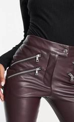Leren legging (faux leather), Kleding | Dames, Nieuw, Legging, Overige maten, Paars