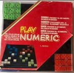 Zeldzaam aangeboden uniek!! spel Melins Play NUMERIC, Hobby en Vrije tijd, Gezelschapsspellen | Bordspellen, Ophalen of Verzenden