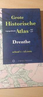 Grote Historische Atlas Drenthe, Overige atlassen, Verzenden, Zo goed als nieuw, 1800 tot 2000
