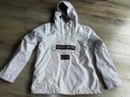 Napapijri jas winterjas S wit witte rainforest jack, Wit, Ophalen of Verzenden, Maat 36 (S), Gedragen