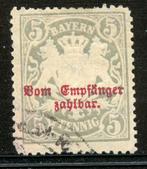 Duitse Staaten - Bayern Porto 11A gestempeld, Postzegels en Munten, Postzegels | Europa | Duitsland, Overige periodes, Verzenden