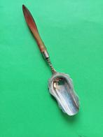 Mooie Antieke Zilveren Suikerschep met facet geslepen Agaat, Antiek en Kunst, Verzenden, Zilver
