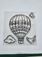 clearstempel luchtballon, Ophalen of Verzenden, Nieuw, Clearstamp
