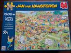 Grasmaaierrace - Jan van Haasteren 1000 stuks, Ophalen of Verzenden, 500 t/m 1500 stukjes, Zo goed als nieuw, Legpuzzel