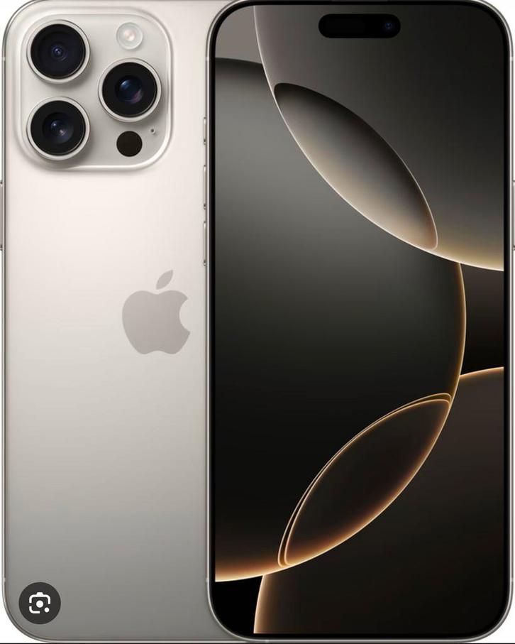 Apple iPhone 16 Pro Max Titanium 1 jaar oud Krasvrij, Telecommunicatie, Mobiele telefoons | Apple iPhone, Nieuw, 256 GB, iPhone 16 Pro Max