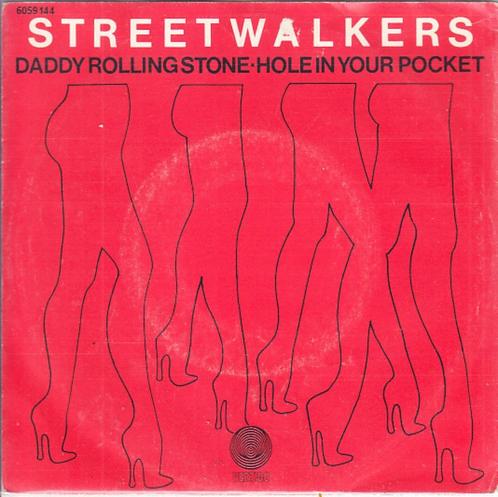 streetwalkers - daddy rolling stone (rock 1976), Cd's en Dvd's, Vinyl Singles, Gebruikt, Single, Pop, 7 inch, Ophalen of Verzenden