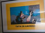 Kuifje in Amerika Poster Ingelijst, Ophalen of Verzenden