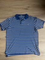Ralph lauren polo maat xl blauw wit, Ophalen, Blauw, Ralph Lauren, Maat 56/58 (XL)