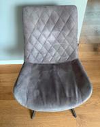 3x (Eettafel) stoel (2x grijs, 1x bruin), Ophalen of Verzenden, Zo goed als nieuw, Bruin, Eén