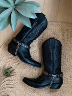 Sendra bikerboots 37 western boots bohemian laarzen gesp, Hoge laarzen, -, Zwart, -