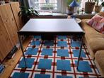 Formica eettafel tweezijdig blad, Huis en Inrichting, Tafels | Eettafels, Ophalen, Gebruikt, 50 tot 100 cm, 50 tot 100 cm