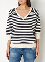 Als nieuw - Mos Mosh sweater, mt L, Ophalen, MOS MOSH, Blauw, Maat 42/44 (L)