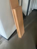 5 planken pershout met fineerlaag (30 cm breed), Doe-het-zelf en Verbouw, Hout en Planken, Ophalen, Gebruikt, Minder dan 25 mm